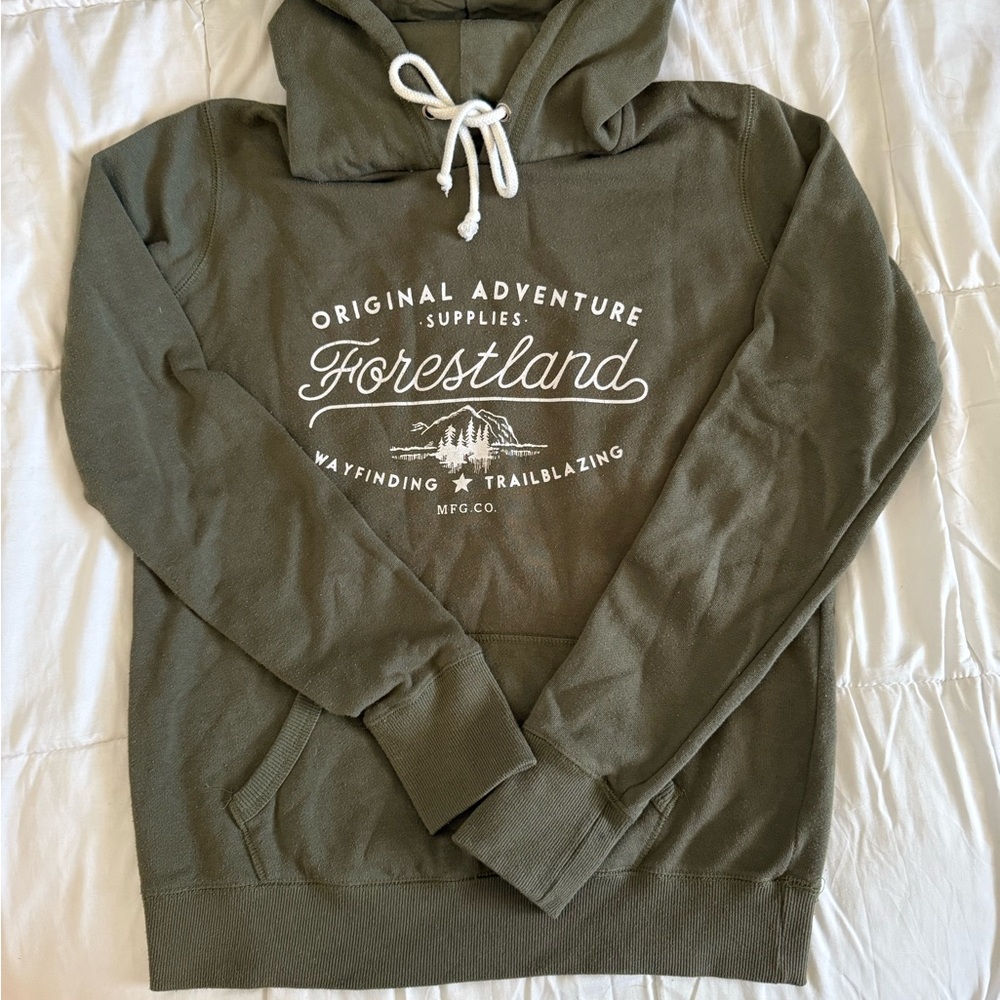 Cotton On Forestland Adventure Hoodie - Olive
